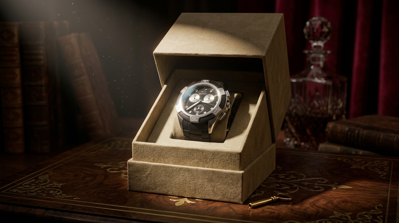 Watch box kraft velvet